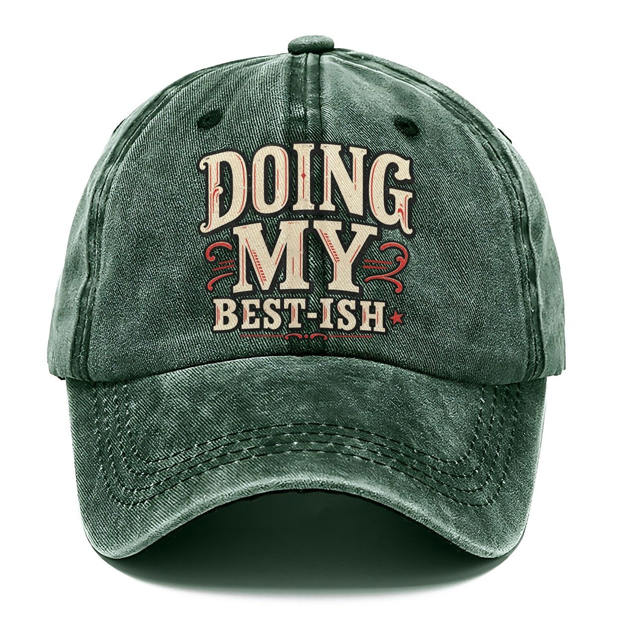 Doing My Best Ish American Wit Classic Cap – Forest Mist