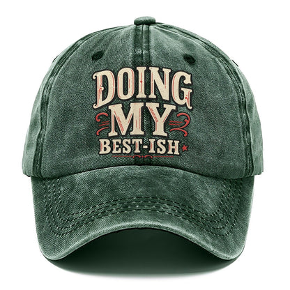 Doing My Best Ish American Wit Classic Cap – Forest Mist