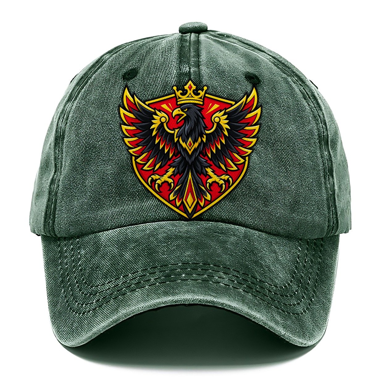 Germany Minimal Emblem Country Logos Classic Cap – Forest Mist