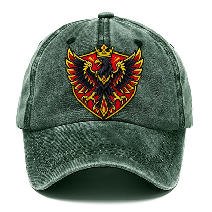 Germany Minimal Emblem Country Logos Classic Cap – Forest Mist