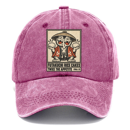 Futakuchi Rice Cakes Yokai Night Market Classic Cap – Dusty Rose