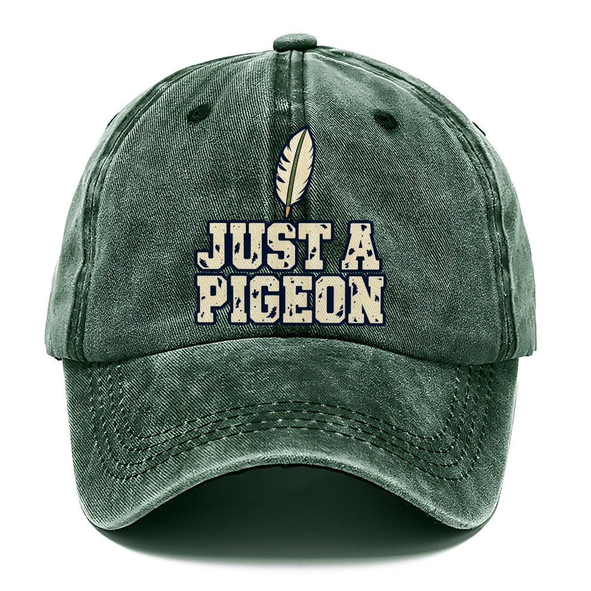 Just A Pigeon Birdwatching Classic Cap – Forest Mist