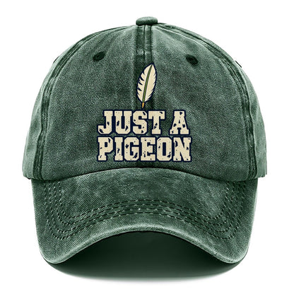 Just A Pigeon Birdwatching Classic Cap – Forest Mist