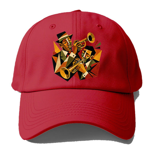Trumpet Players Baseball Cap – Red