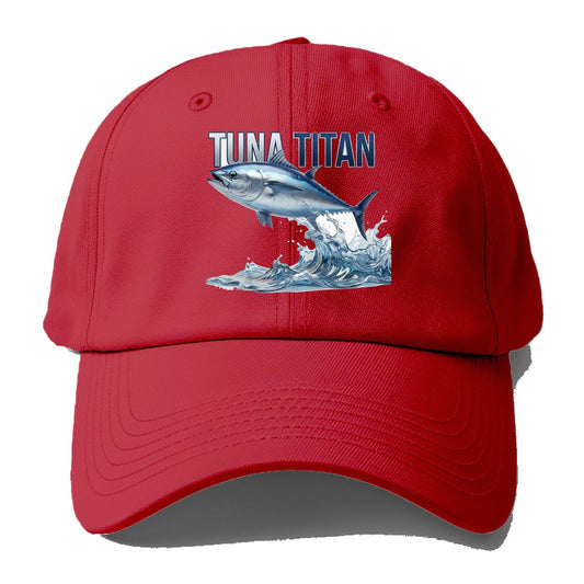 Tuna Titan Baseball Cap – Red