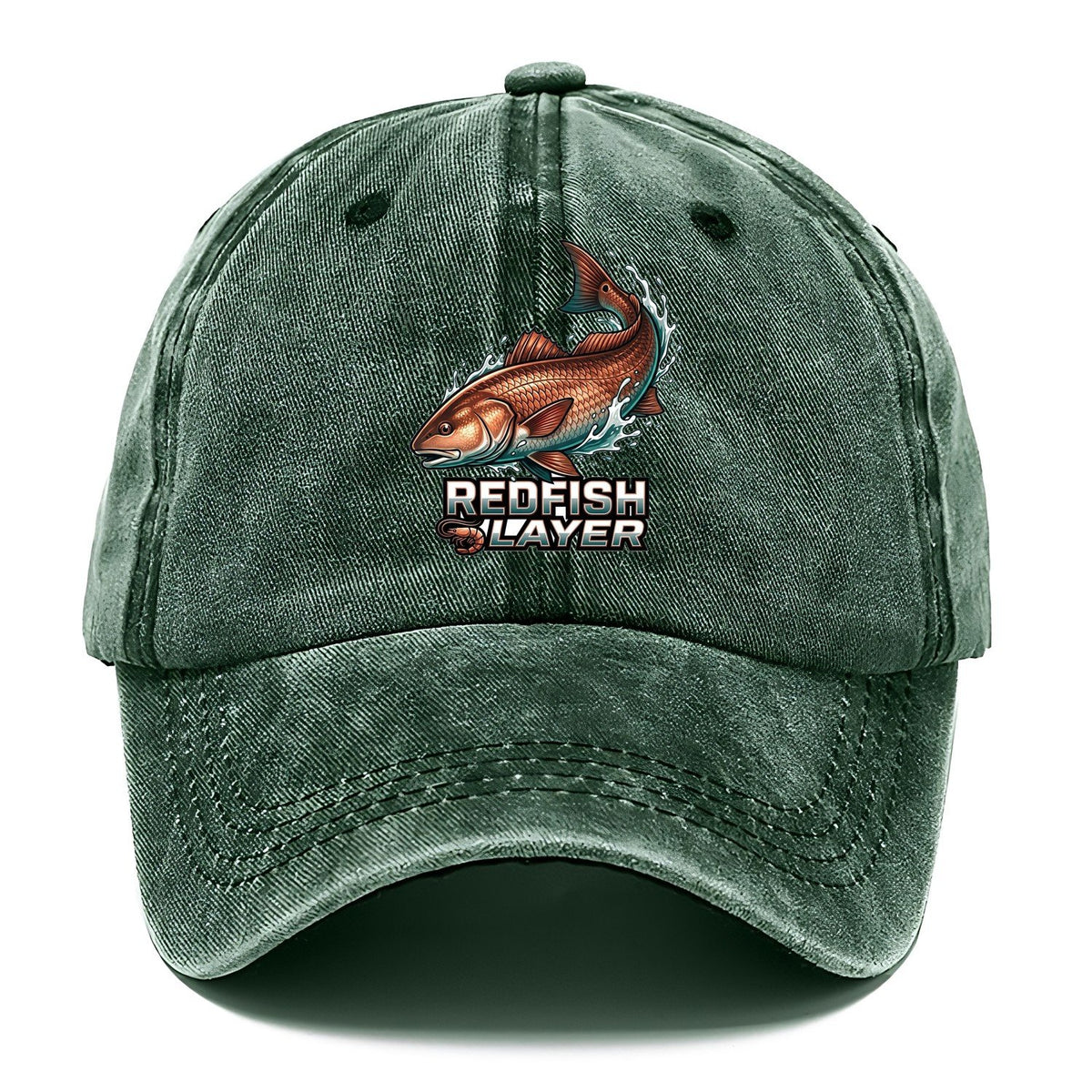 Redfish Layer Classic Cap – Forest Mist