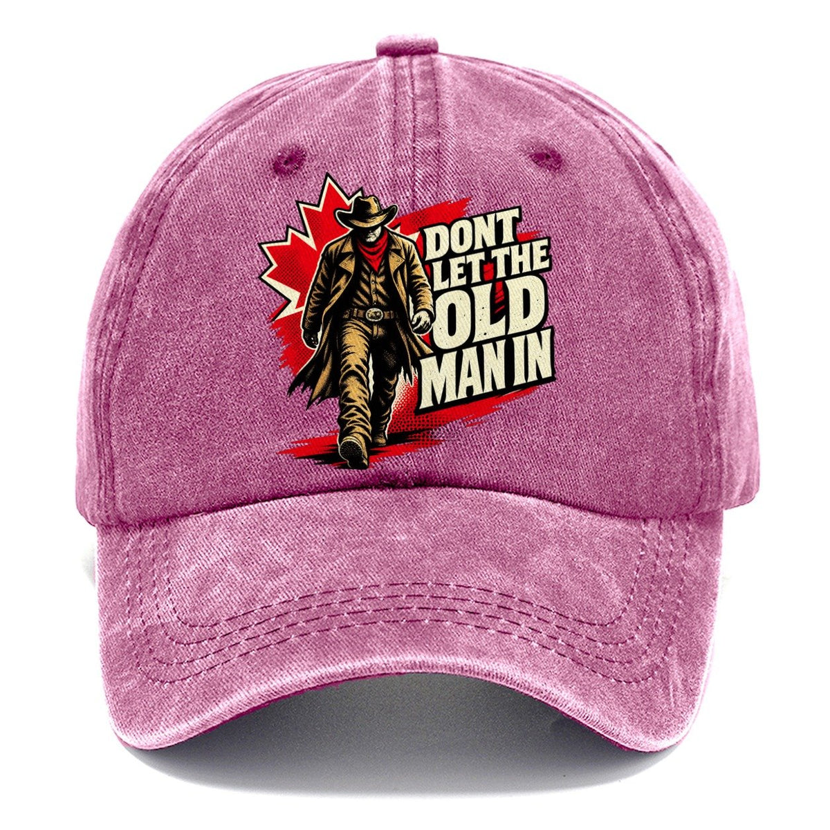 Don't Let The Old Man In Canada Pop Art Classic Cap – Dusty Rose