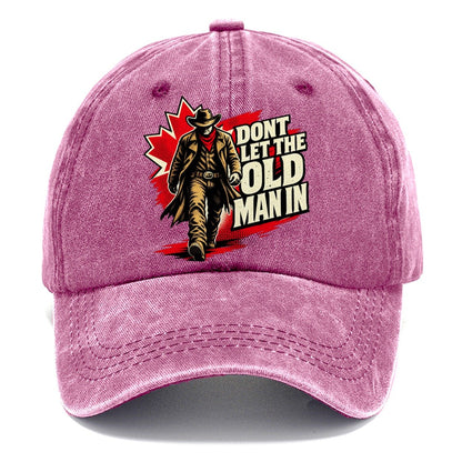 Don't Let The Old Man In Canada Pop Art Classic Cap – Dusty Rose