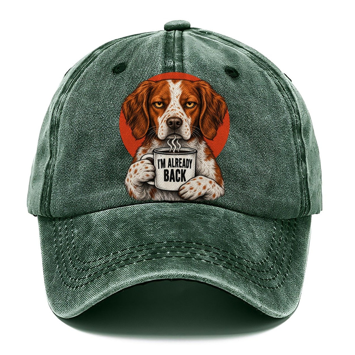 Brittany Mug Truths Dog Mug Truths Classic Cap – Forest Mist