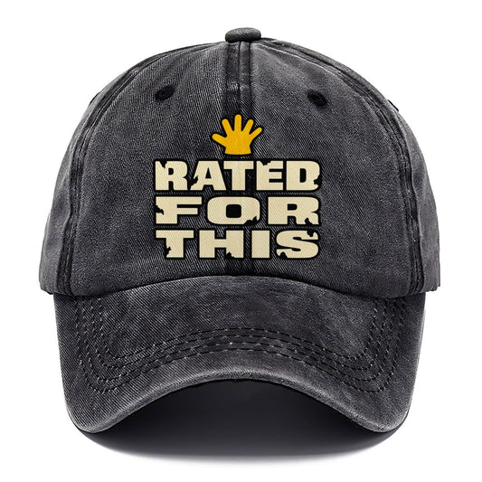 Rated For This Heavy Duty Classic Cap – Graphite
