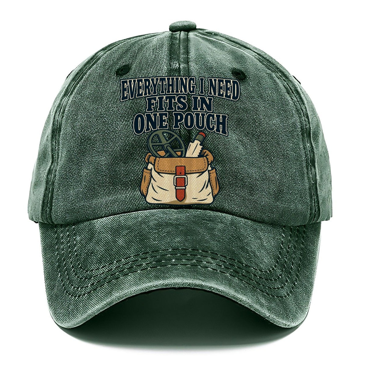 Everything In One Pouch Treasure Hunting Classic Cap – Forest Mist