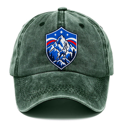 Slovenia Minimal Emblem Country Logos Classic Cap – Forest Mist