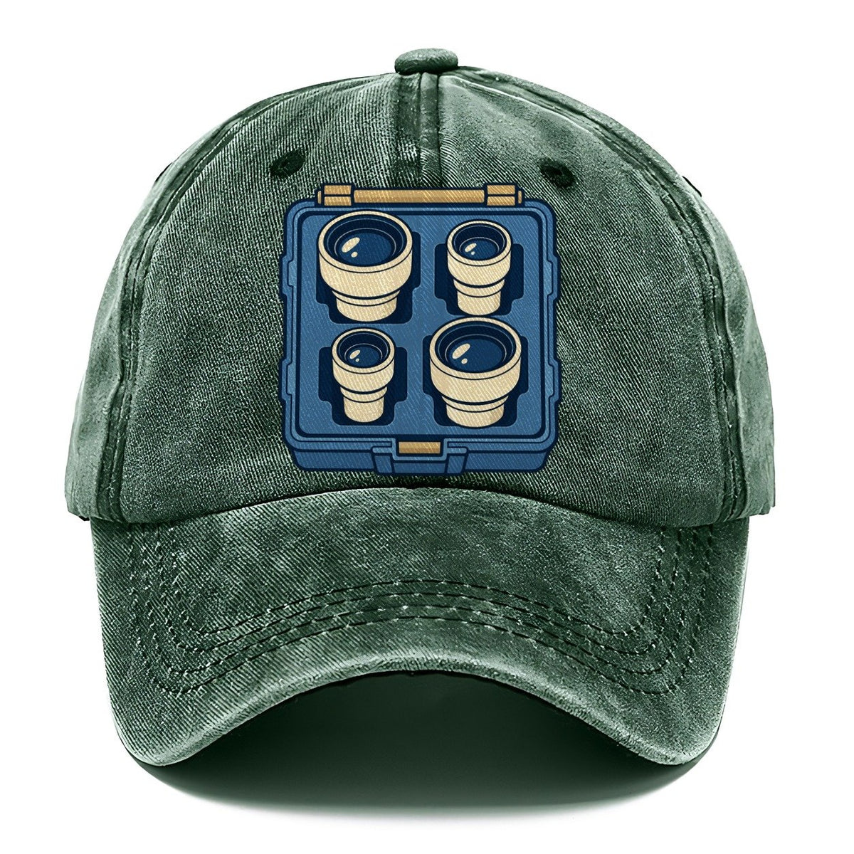 Eyepiece Case Astronomy And Stargazing Classic Cap – Forest Mist