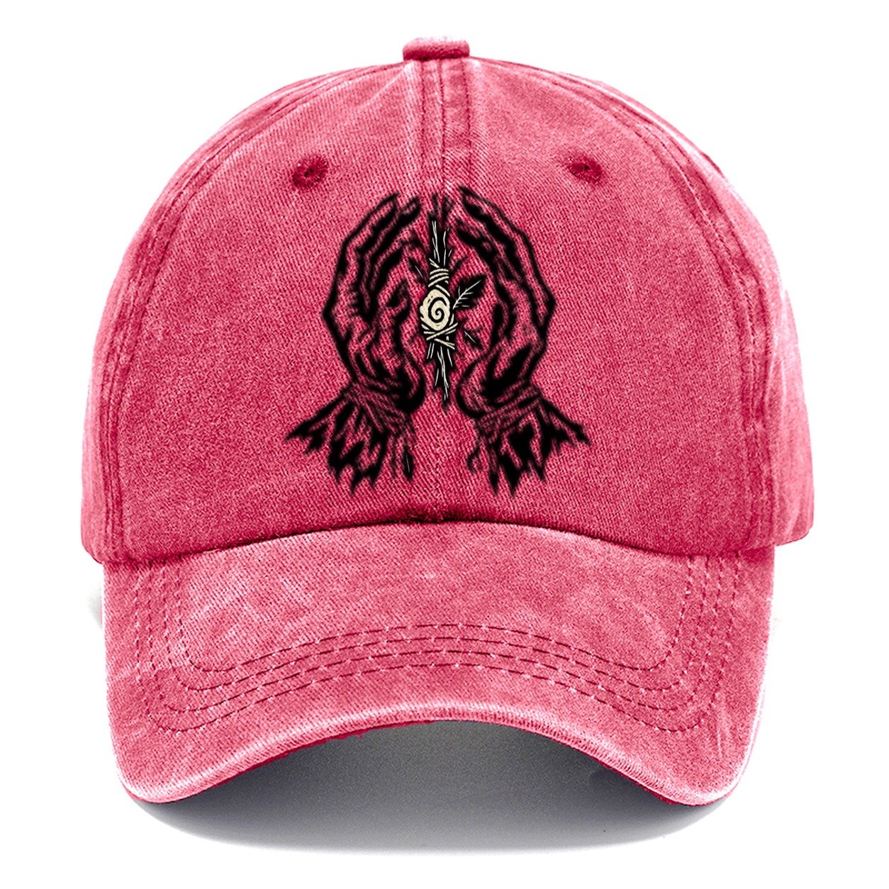 Ancestral Craft Hands Witch Magic Classic Cap – Pomegranate Blush