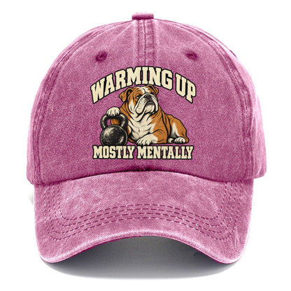 Bulldog Warmup Negotiations Character Club Classic Cap – Dusty Rose