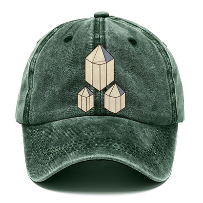 Crystal Growth Diagram Rocks And Minerals Classic Cap – Forest Mist