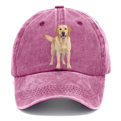 Labrador Retriever Standing Top Breeds Classic Cap – Dusty Rose