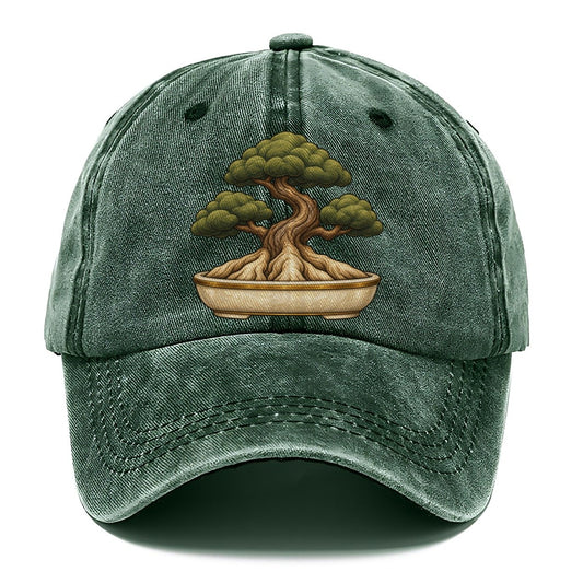 Exposed Nebari Specimen Bonsai Classic Cap – Forest Mist