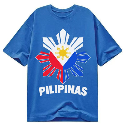 Philippines Sun Stars Classic T-shirt – Blue