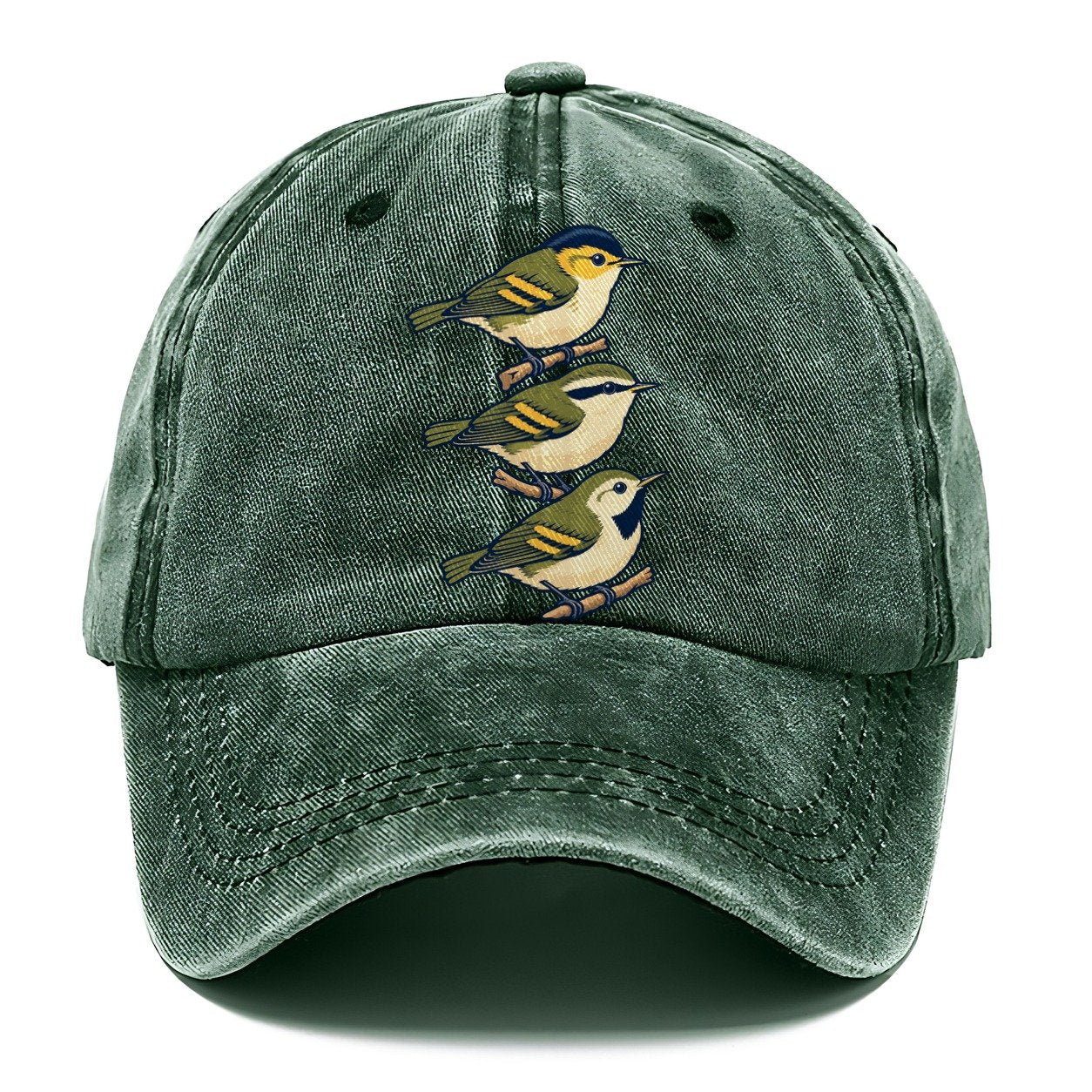 Woodland Warbler Set Birdwatching Classic Cap – Forest Mist