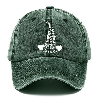 Shouldnt Girl Witch Classic Cap – Forest Mist