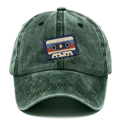 Cassette Tape Tiny Solo Marks Classic Cap – Forest Mist