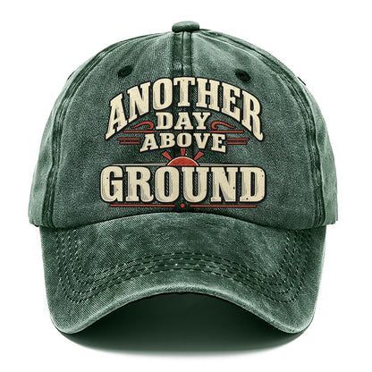Another Day Above Ground American Wit Classic Cap – Forest Mist