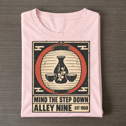 Alley Nine Izakaya Rules Classic T-shirt – Pink