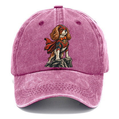 Caped Superhero Spaniel Classic Cap – Dusty Rose