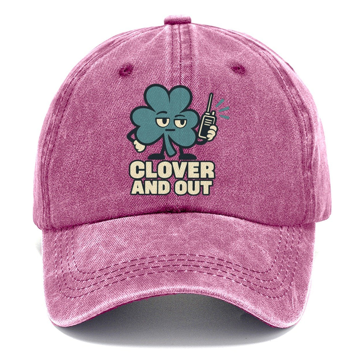 Clover And Out Familiar Punchlines Classic Cap – Dusty Rose