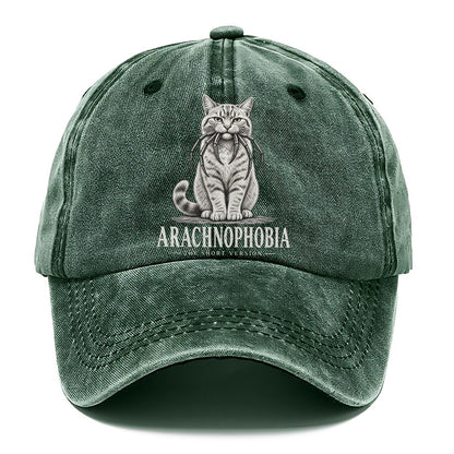 Arachnophobia Short Version Cats Classic Cap – Forest Mist