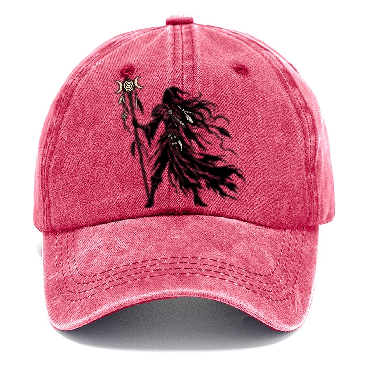 Norse Volva Seeress Witch Magic Classic Cap – Pomegranate Blush