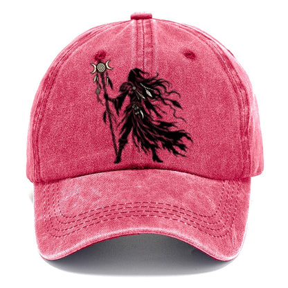 Norse Volva Seeress Witch Magic Classic Cap – Pomegranate Blush