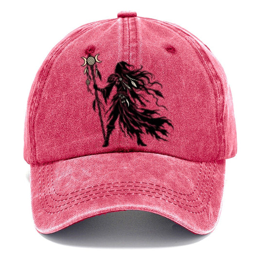 Norse Volva Seeress Witch Magic Classic Cap – Pomegranate Blush