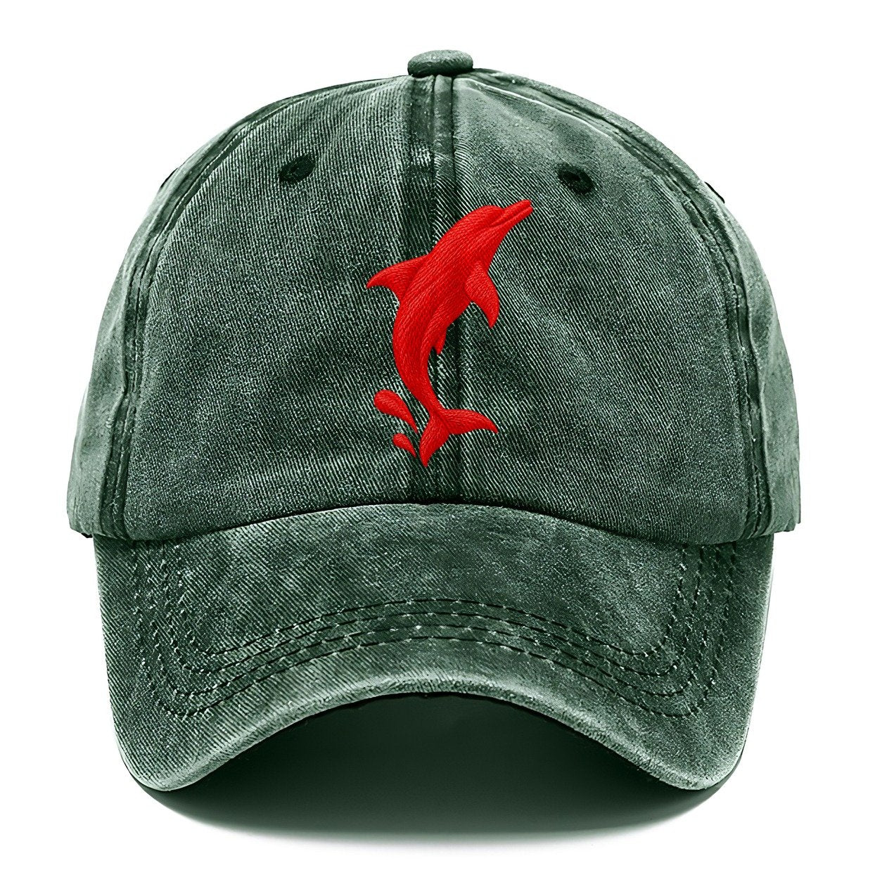 Dolphin Breach Arc Micro Motion Mark Classic Cap – Forest Mist
