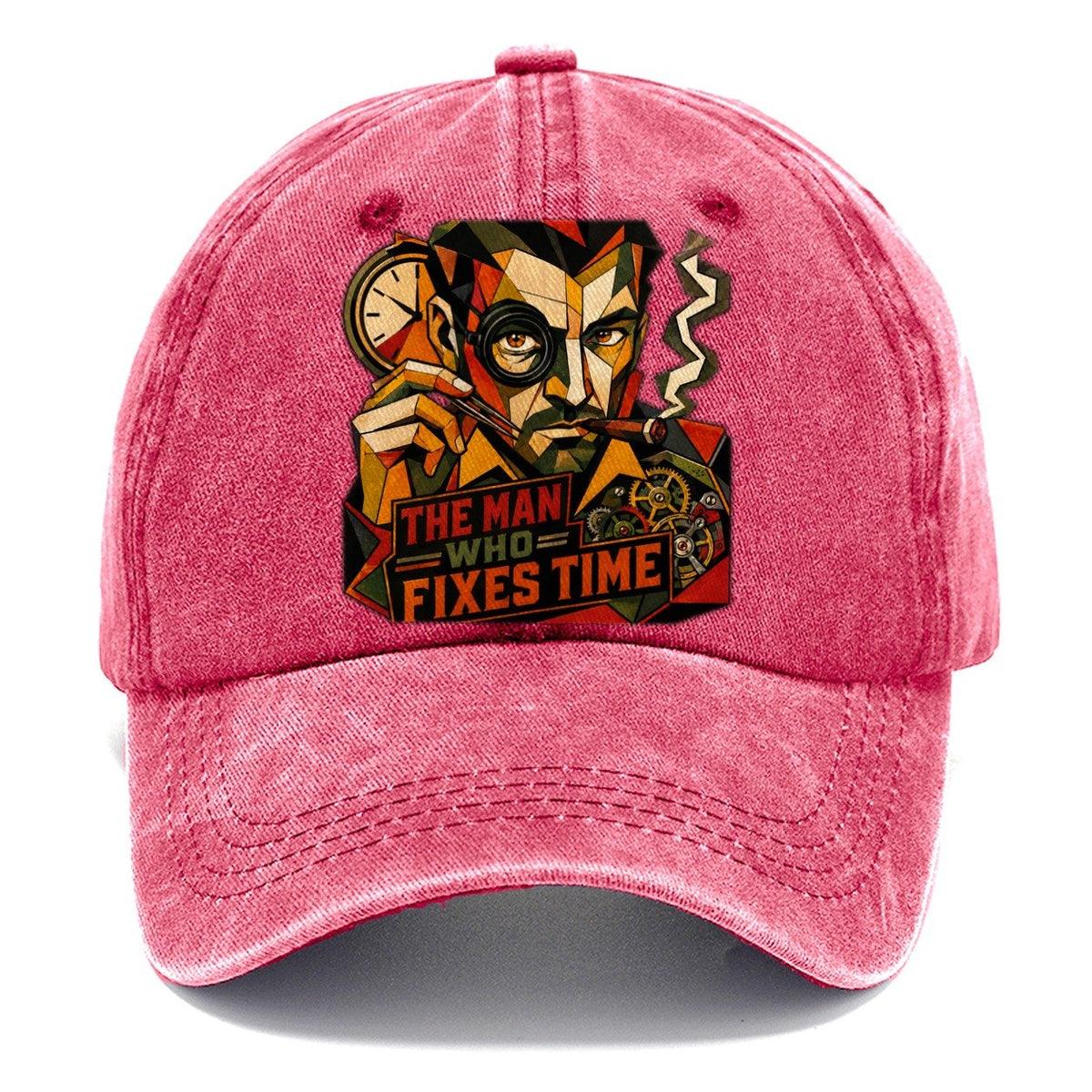 Watchmaker Loupe Portrait Classic Cap – Pomegranate Blush