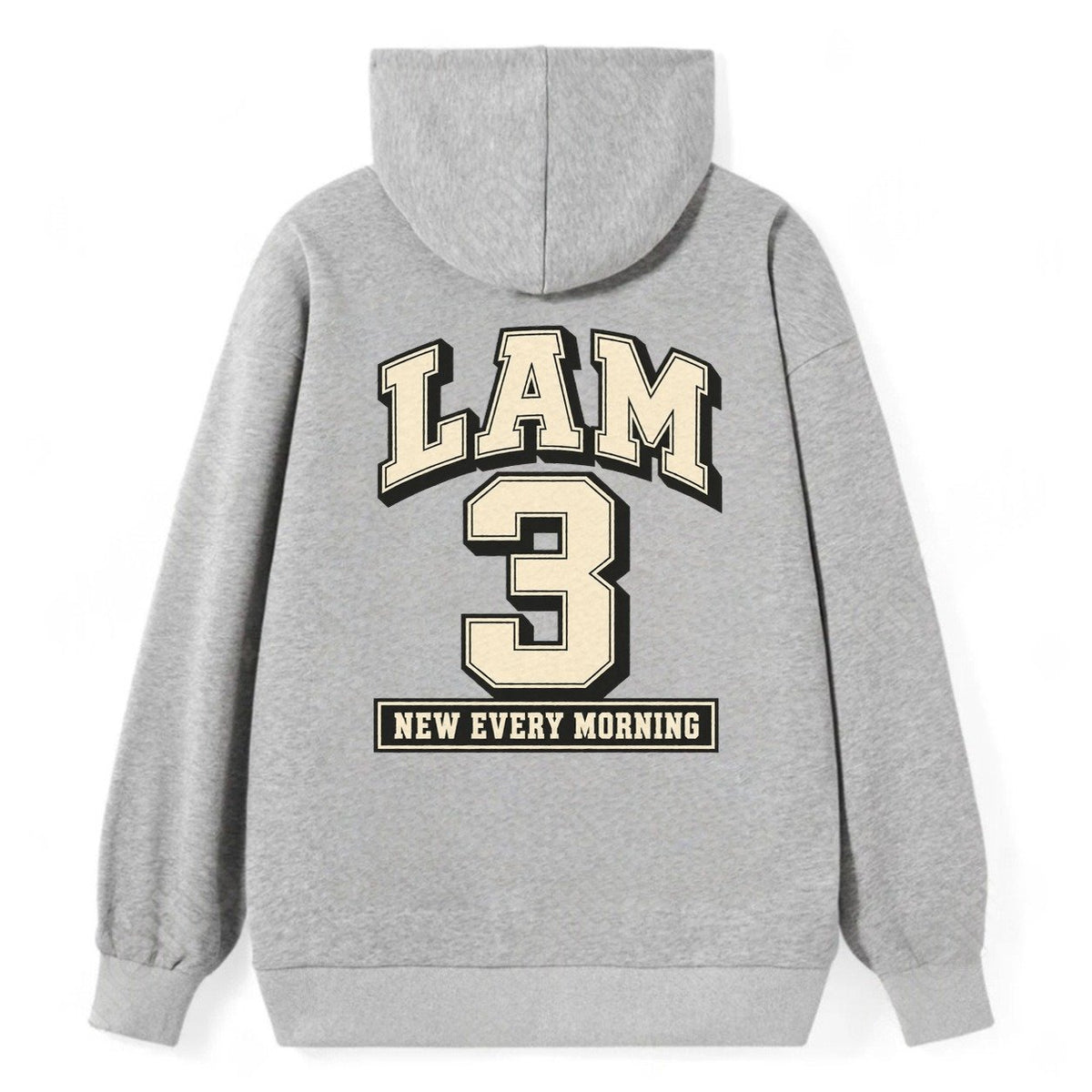 Lamentations 3 Varsity Chapel Varsity Classic Pullover Hoodie – Grey