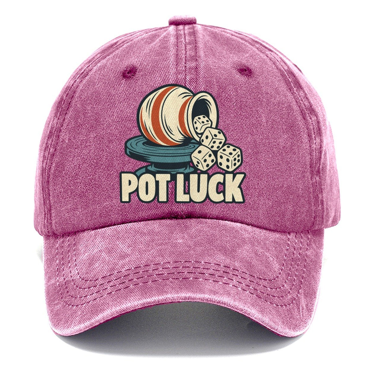 Pot Luck Familiar Punchlines Classic Cap – Dusty Rose