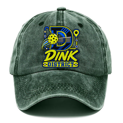 Dink District Pickleball Life Classic Cap – Forest Mist