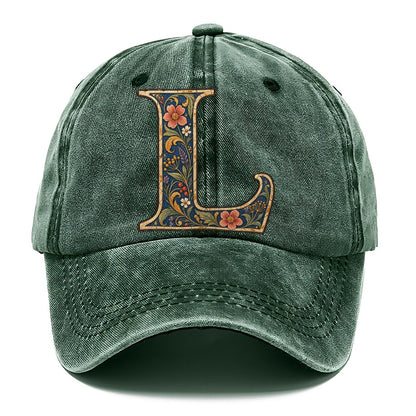 Wildflower L Monogram Classic Cap – Forest Mist