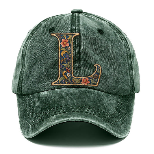 Wildflower L Monogram Classic Cap – Forest Mist