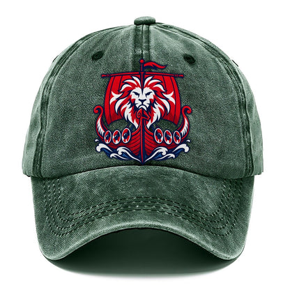 Norway Minimal Emblem Country Logos Classic Cap – Forest Mist
