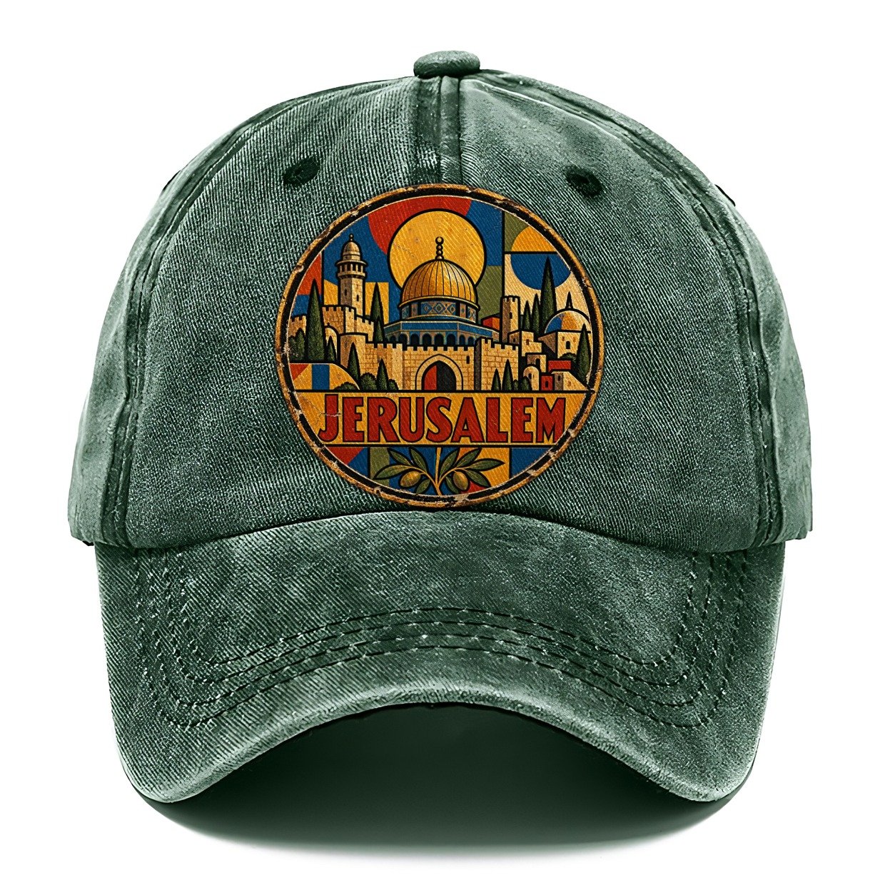 Bauhaus Jerusalem Poster Mark Jerusalem Classic Cap – Forest Mist