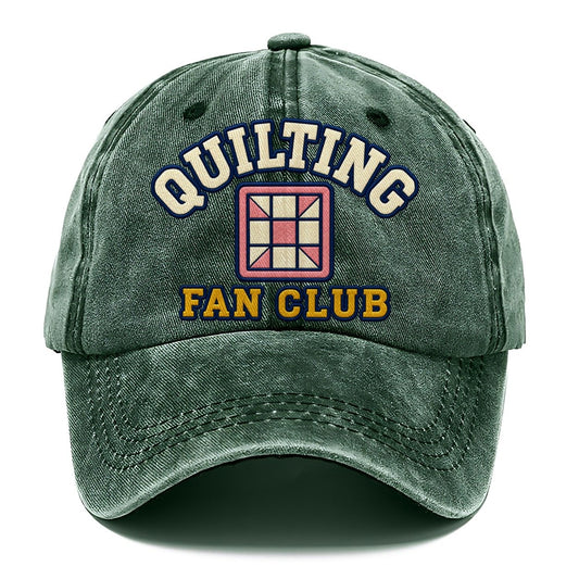 Quilting Fan Club Classic Cap – Forest Mist