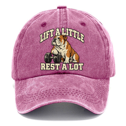 Bulldog Easy Pace Character Club Classic Cap – Dusty Rose