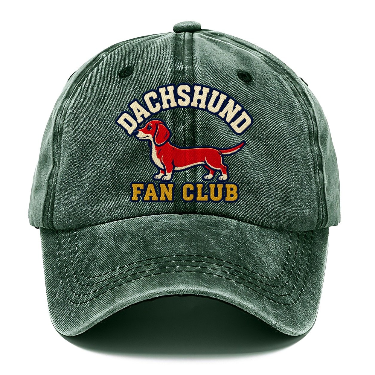 Dachshund Fan Club Classic Cap – Forest Mist