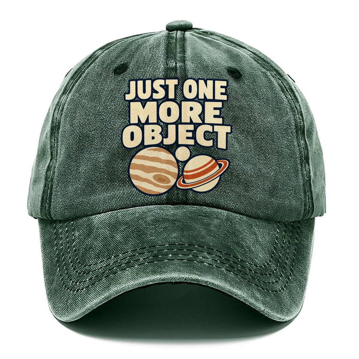 Just One More Object Astronomy And Stargazing Classic Cap – Forest Mist