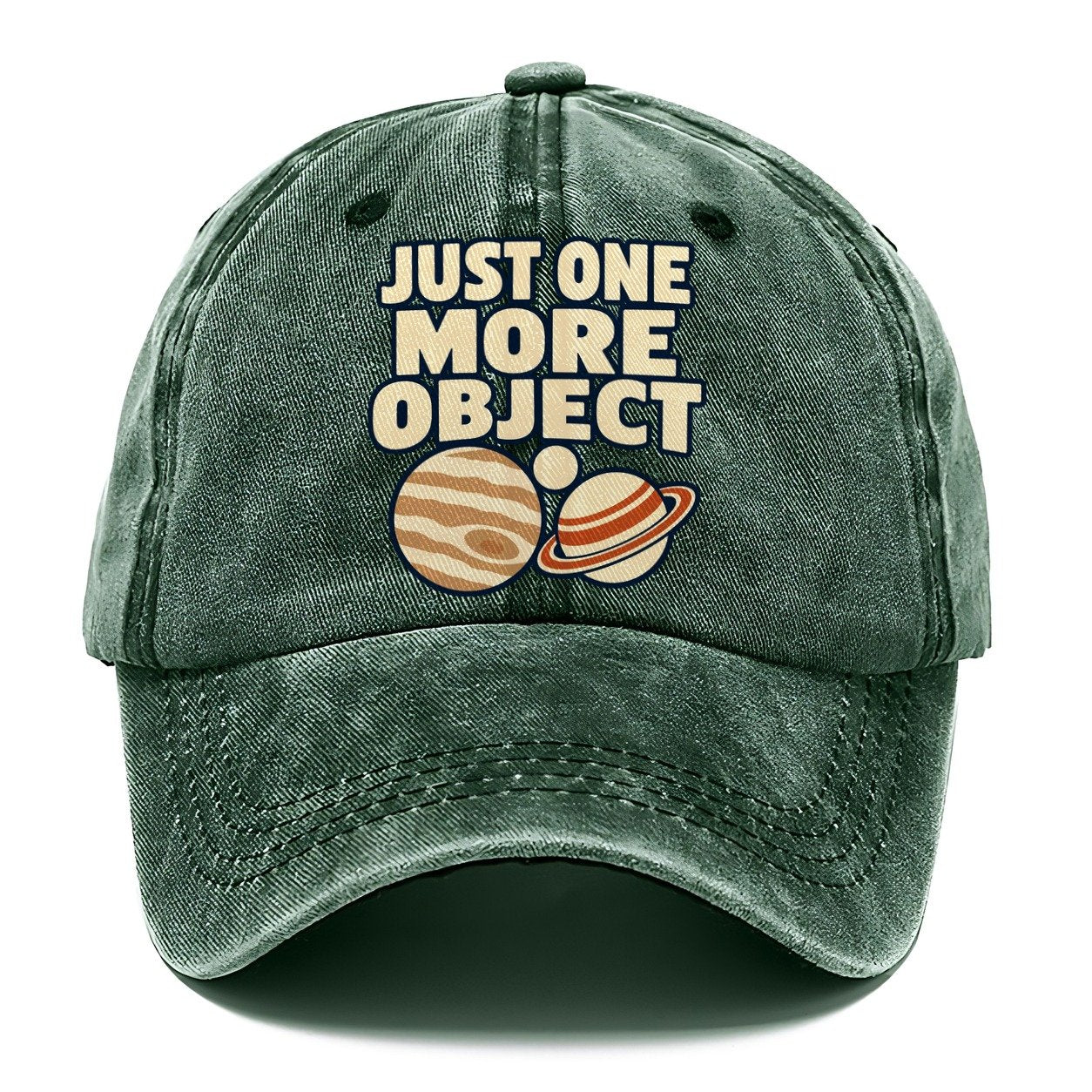 Just One More Object Astronomy And Stargazing Classic Cap – Forest Mist