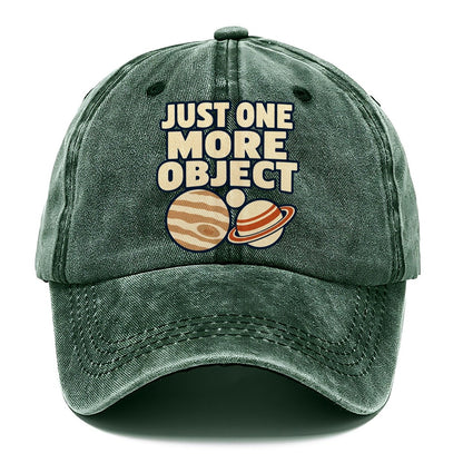 Just One More Object Astronomy And Stargazing Classic Cap – Forest Mist