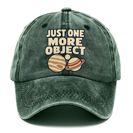 Just One More Object Astronomy And Stargazing Classic Cap – Forest Mist